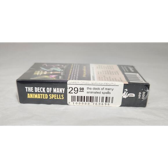 D & D The Deck Of Many Animated Spells Cantrips Volume 1 5E 2014 Brand New - Picture 2 of 5